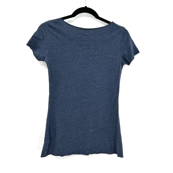 WOLFGANG'S VAULT Roots Of Rock Blue Tree Graphic Print Soft T-Shirt Size Medium - Picture 2 of 5